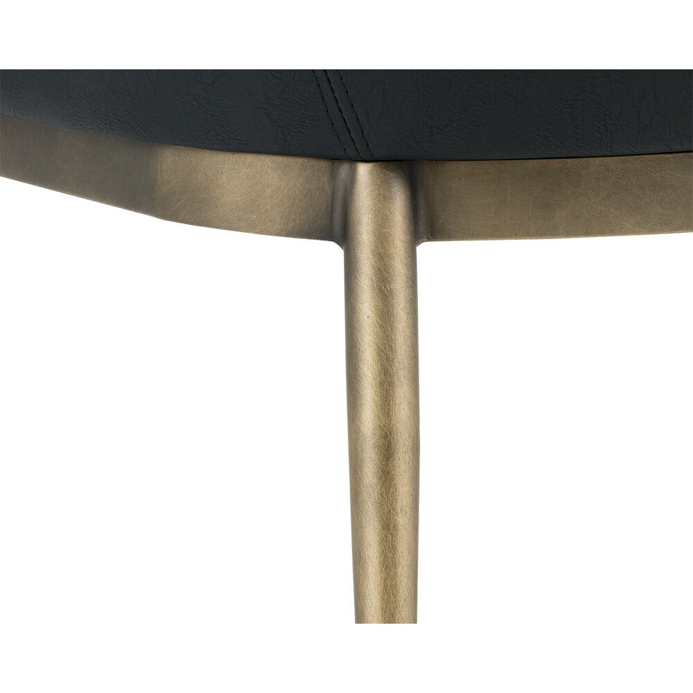 Franklin Vintage Black Dining Armchair